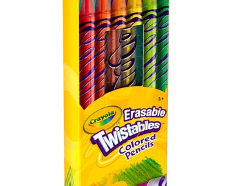 Crayola Twistables Colored Pencil Set, 12-colors, Ready to Ship