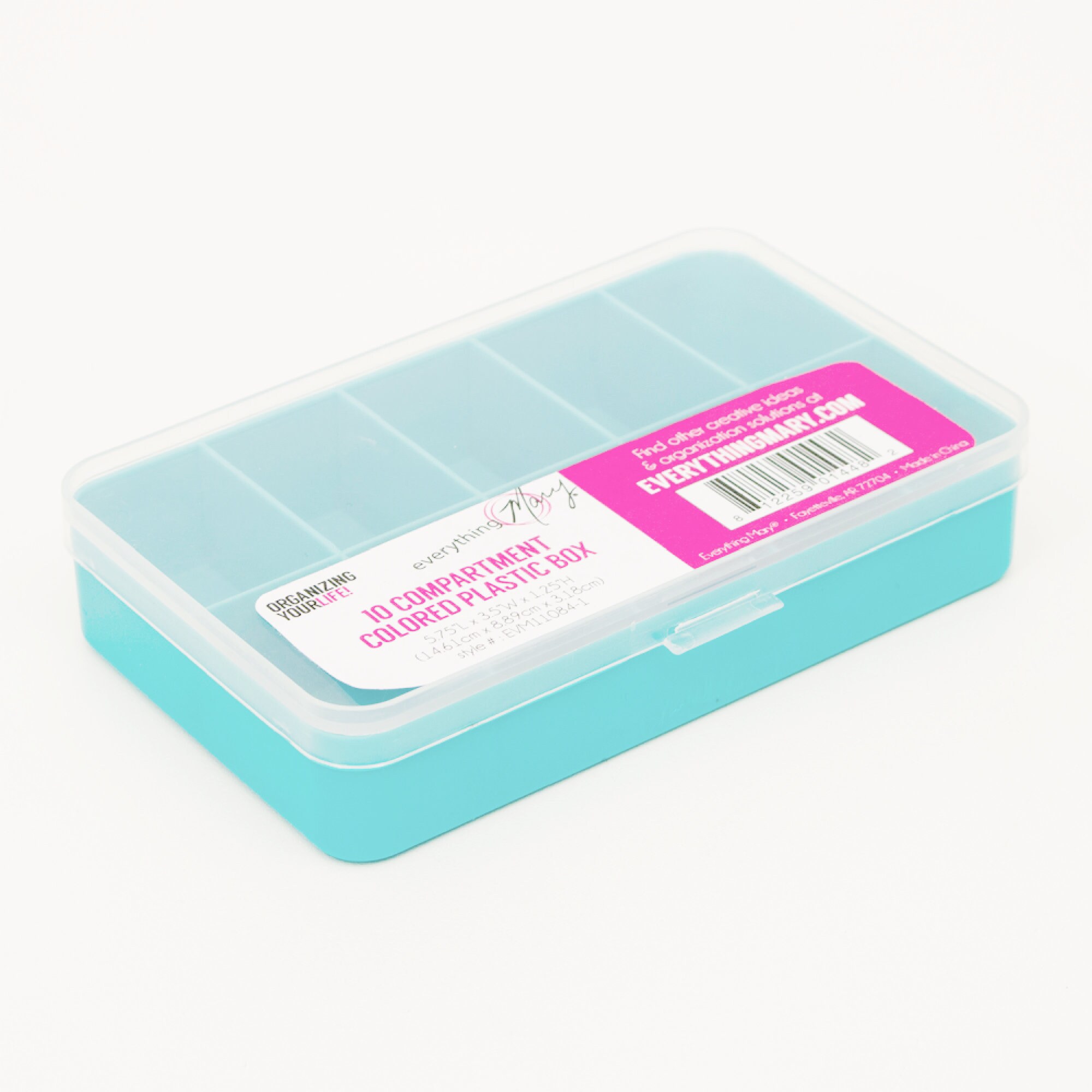 Caja de almacenamiento artesanal dividido 10 contenedor de | Etsy