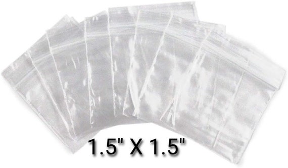 Clear Reclosable Plastic Bags