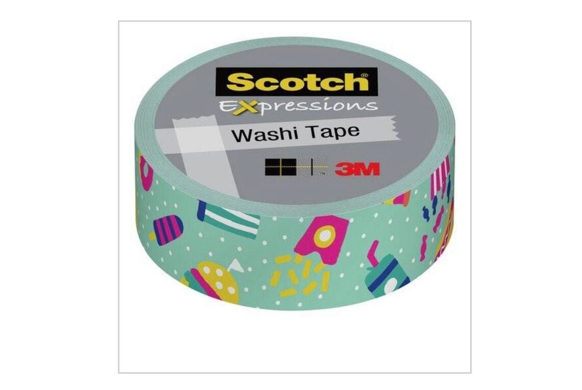 Black & Gold Star Washi Tape, Gold Foil Star Washi, Gold Foil Washi Tape,  Star Washi Tape, Christmas Washi, Planner, Scrapbooking 