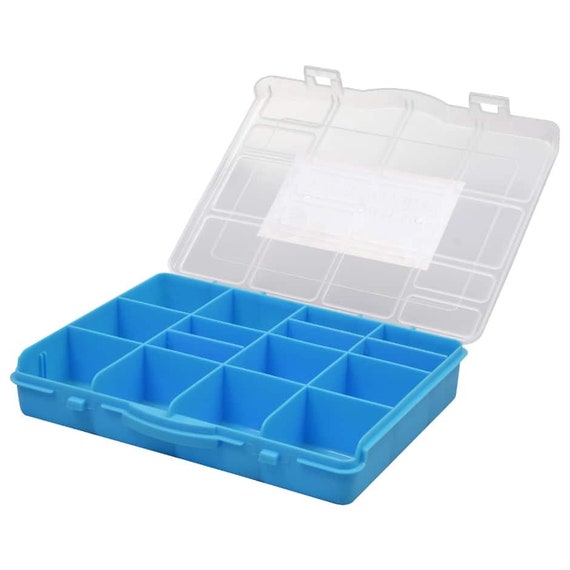 Craft Storage Box, Divided Compartment Storage Container, Craft