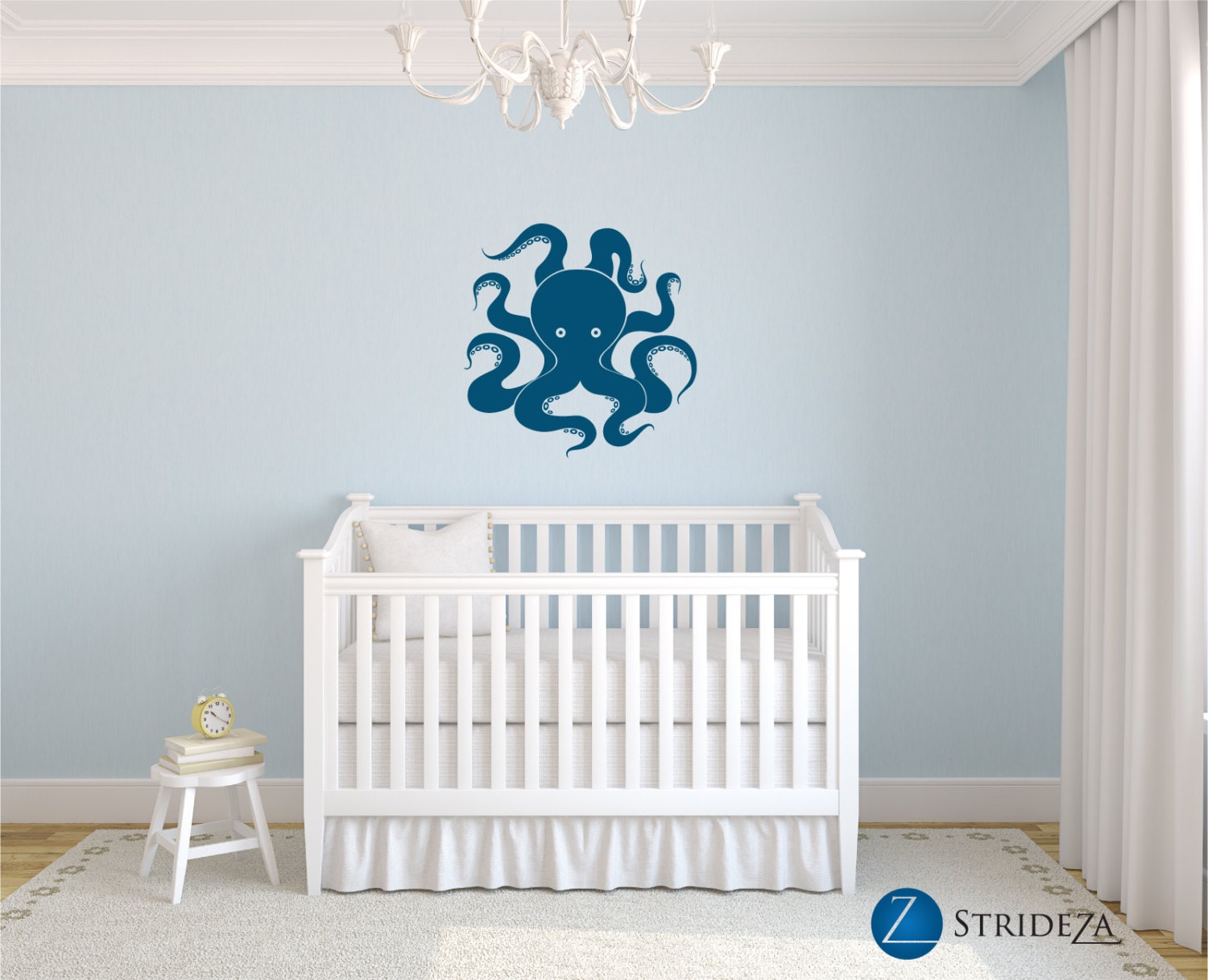 Octopus Art Octopus Decal Octopus Wall Decal Octopus Wall Etsy