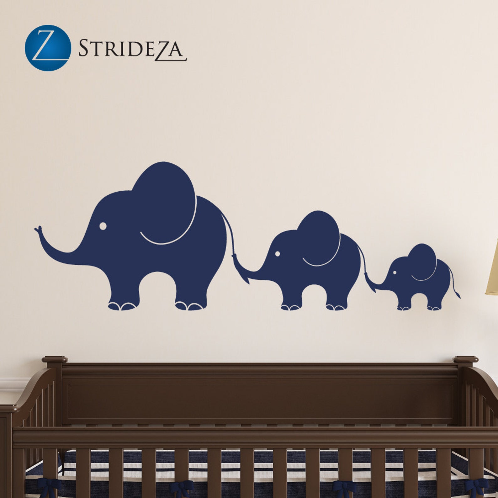 Elephant Decor Elephant Nursery Elephant Decal Elephant Etsy