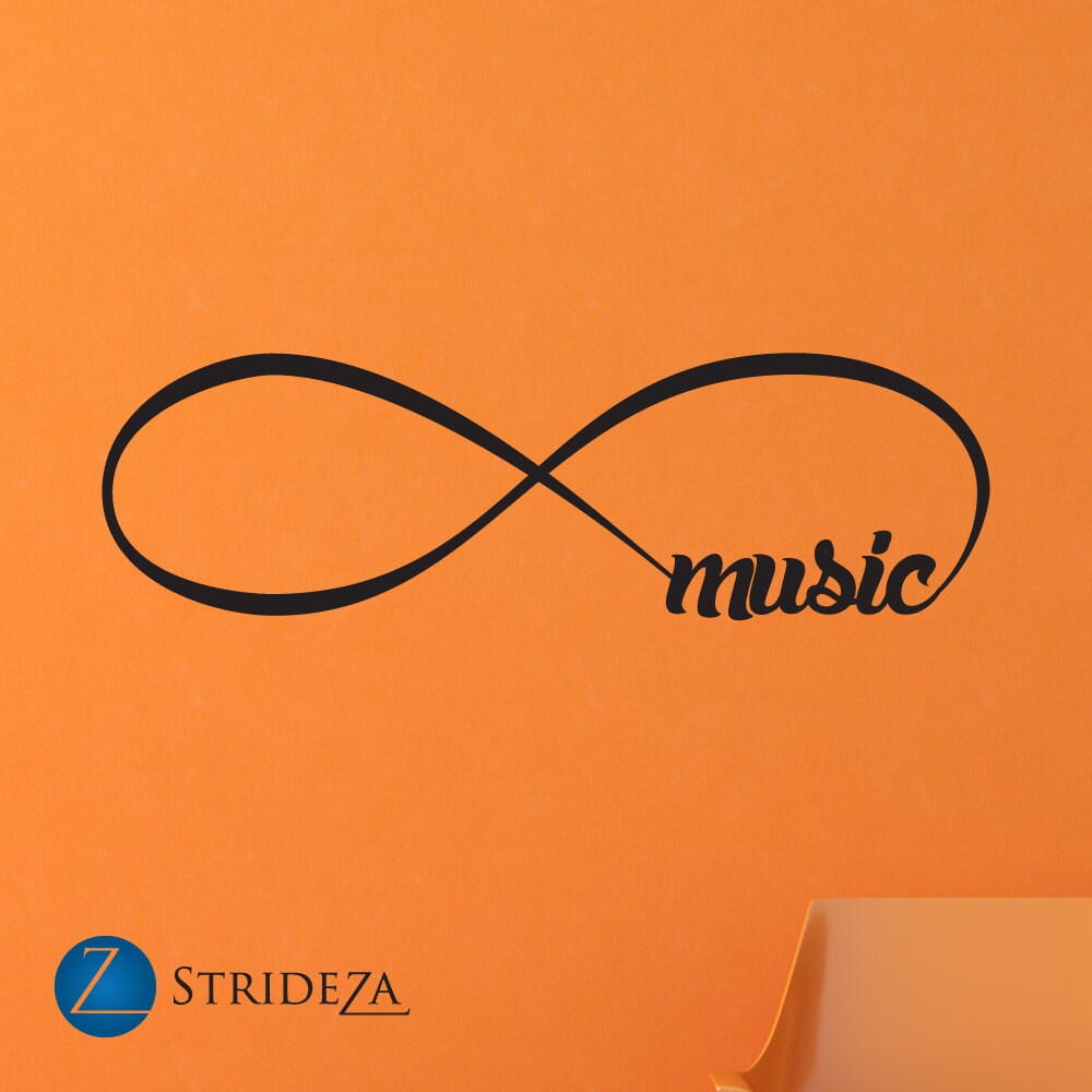 Music Wall Decal Music Wall Art Music Wall Decor Music Etsy