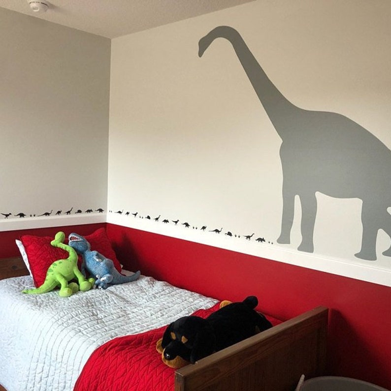 Large dinosaur wall decal dinosaur wall art dinosaur wall Etsy