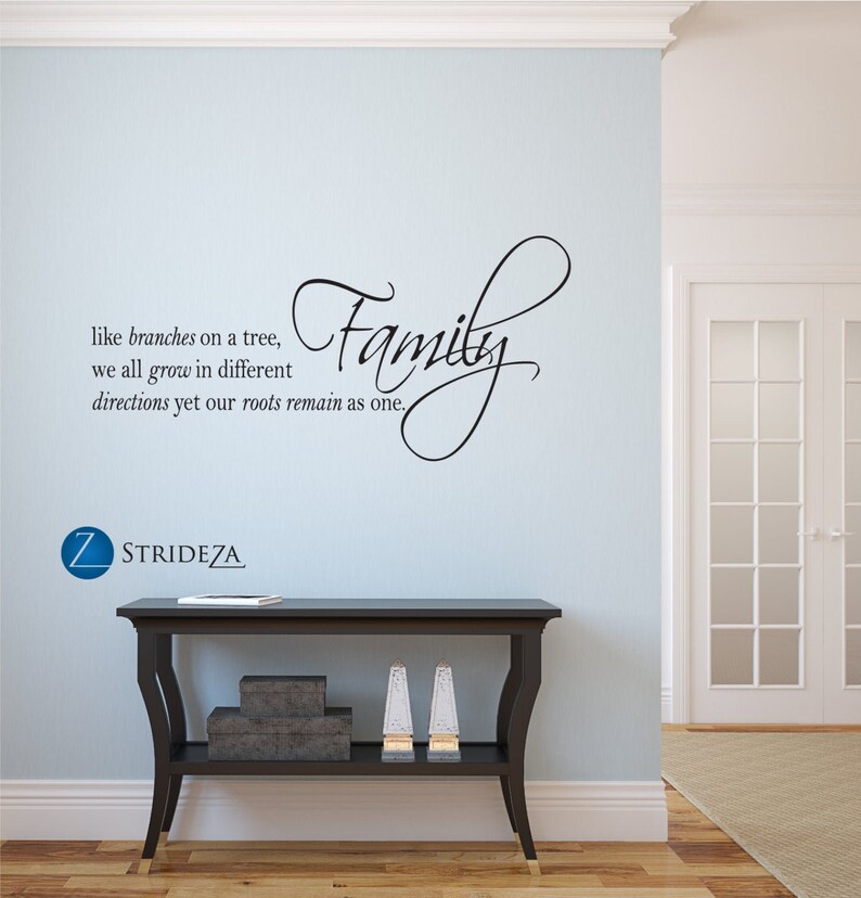 Family Wall Decal Family Quotes Family Quote Wall Decal Etsy
