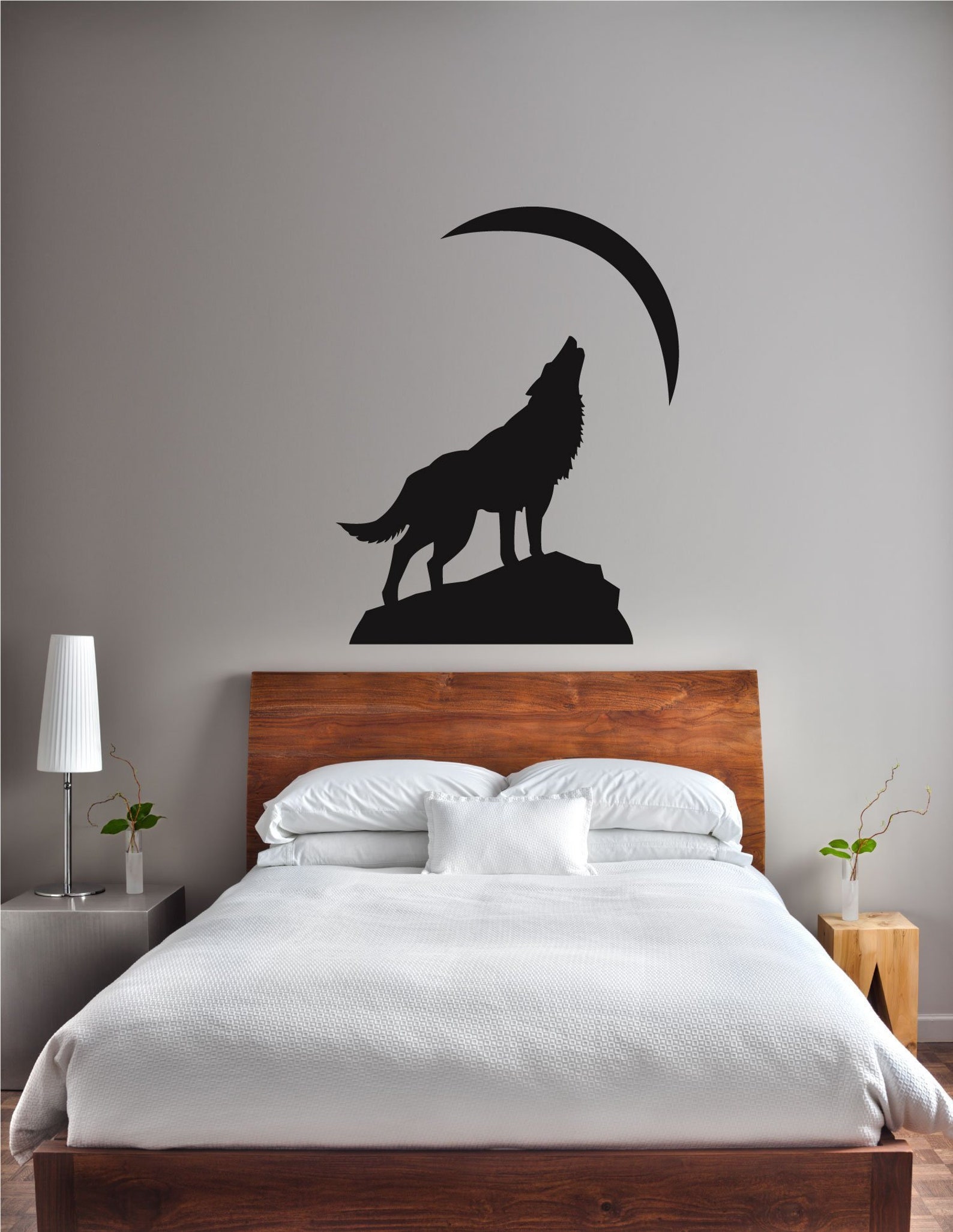Wolf Decal Wolf Wall Art Wolf Wall Decal Wolf Decal Wolf Etsy