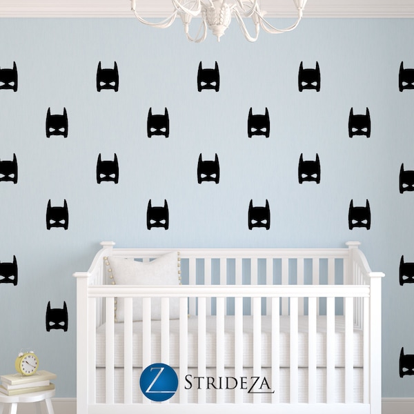 Superhero Wall Art | Boy Bedroom Decoration | Superhero Wall Decal Sticker | Boys Bedroom Wall Sticker | Superhero Vinyl Sticker