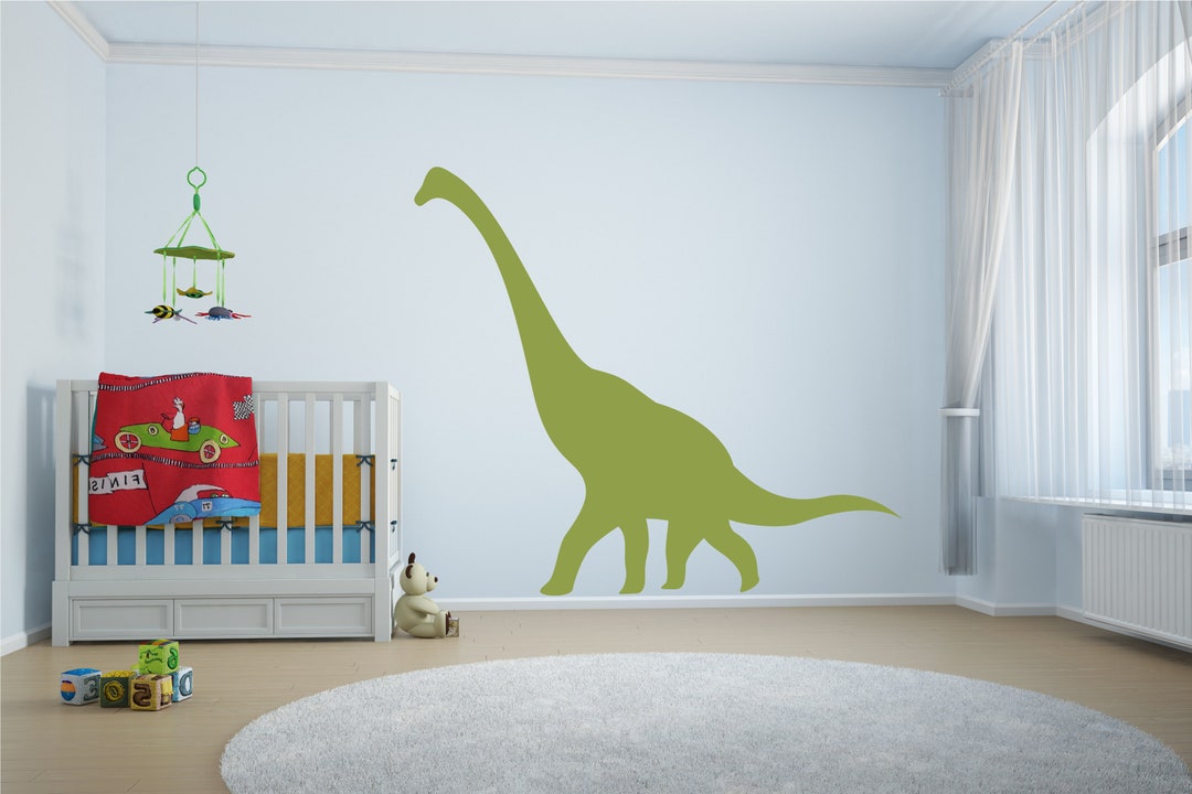 Large Dinosaur Decal Dinosaur Wall Stickers Dinosaur Wall Decal Big Set