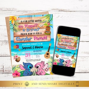 ANY TEXT Digital and Printable Invite Editable Template | Canva Self Edit Instant Download