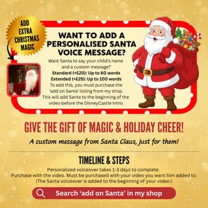 Orlando Florida Magical Theme Park Vacation Reveal Video | Personalized Family Trip Surprise | Custom Editable Instant Download image 5