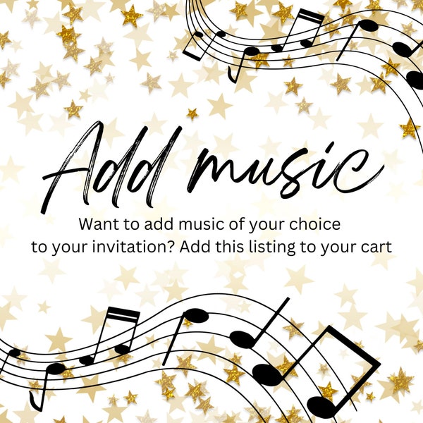 Add-On Music Of Your Choice