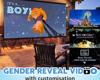 ACCESSO IMMEDIATO RAGAZZO Video annuncio digitale rivelazione sesso film Proiezione a parete Messaggistica istantanea Fuochi d'artificio Testo personalizzato