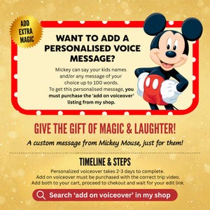Orlando Florida Magical Theme Park Vacation Reveal Video | Personalized Family Trip Surprise | Custom Editable Instant Download image 4