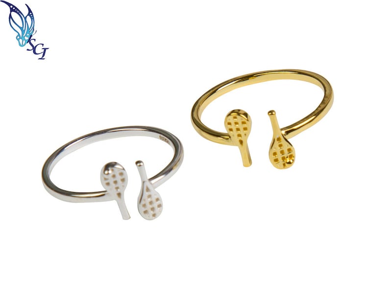 SR251 Midi Ring Tennis Raquet Adjustable Ring Twin Tennis Racket Adjustable Midi Ring Adjustable Tennis Ring Double Tennis Racket Ring