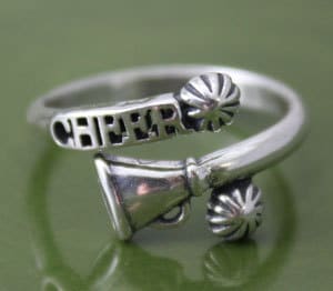 Sterling Silver Megaphone Ring