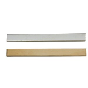 50 x 3 mm Gold gefüllt, Sterling Silber, Rotgold, Extra Tall Skinny Bar, Long Bar Typenschild, Skinny Typenschild Bar, Initial, ST78QR