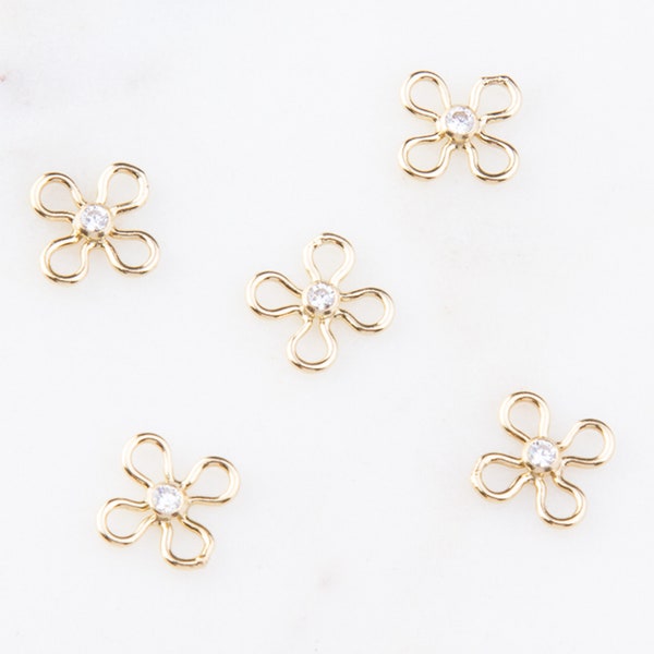 Gold Filled Permanent Jewelry Charms Etsy