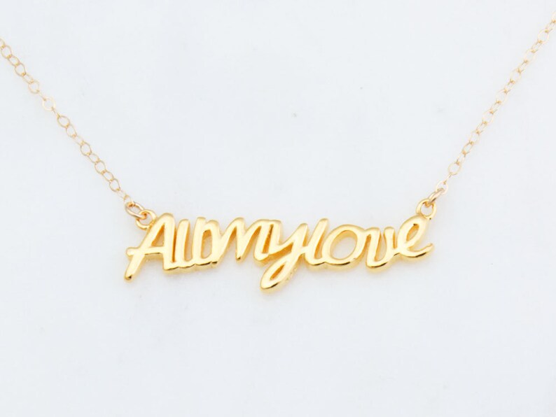 All My Love Necklace