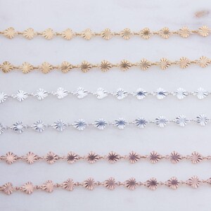 3 feet-Tiny Heart Plain Bulk Chain in Silver, Gold Plated or Rose Gold Plated, Chain Supply,Permanent Jewery, Permanent Bracelet ,SCNF241
