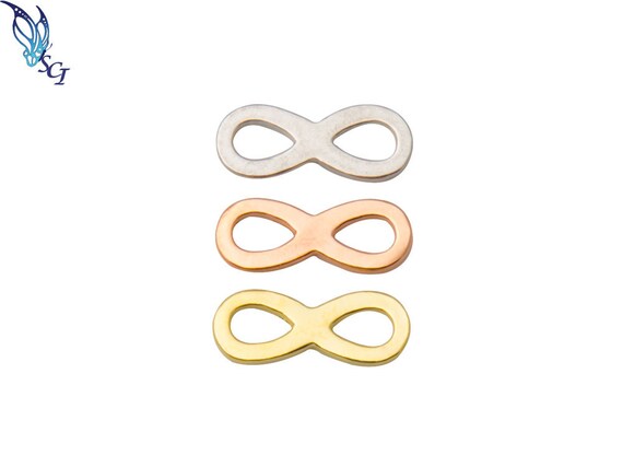 10pcs small infinity link