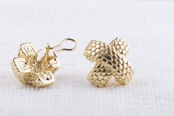 【送料&関税込】ChloAC Gold Tone Brass Earrings Amazon.com: Townshine 18K Gold Plated Non Fade Stainless