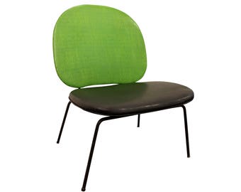 Mid-Century Danish Modern Paul McCobb-Style Lime Green Wire Side/Accent Chair