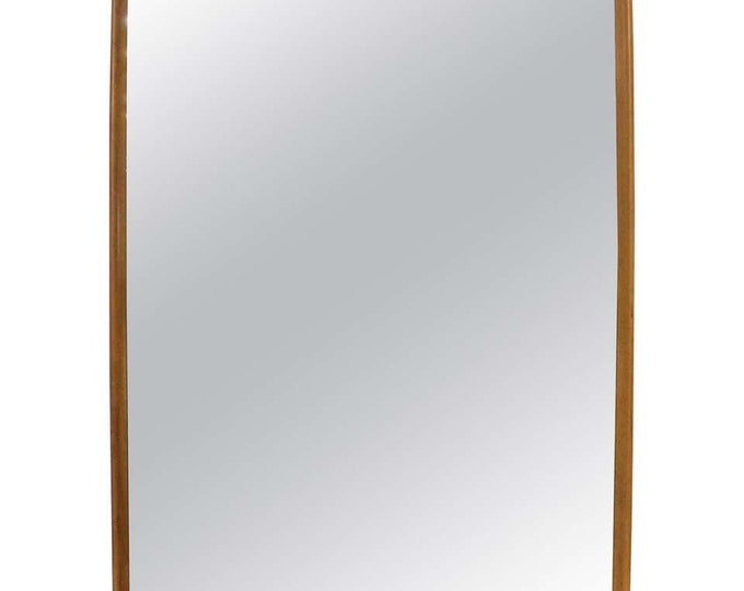 Mid-Century Modern Heywood Wakefield Champagne Mirror