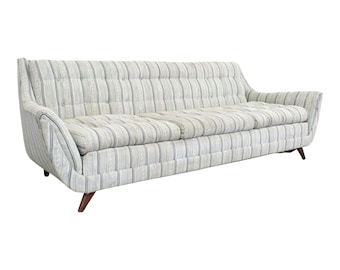 Vintage Mid-Century Modern Adrian Pearsall Style Bassett Prestige Sofa