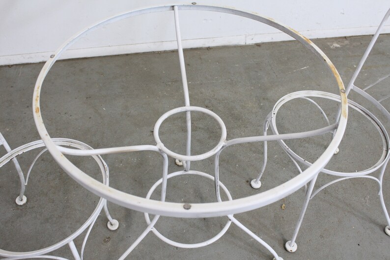 Vintage Mid-Century 3 pc Bistro/Patio Set image 9