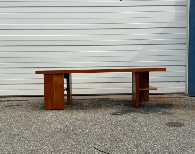 Danish/Scandanavian Modern Teak Multi Level Coffee Table