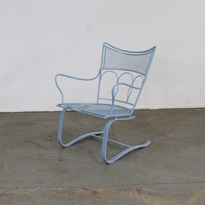 Mid-Century Modern Salterini Springer Rocker Patio Lounge Chair