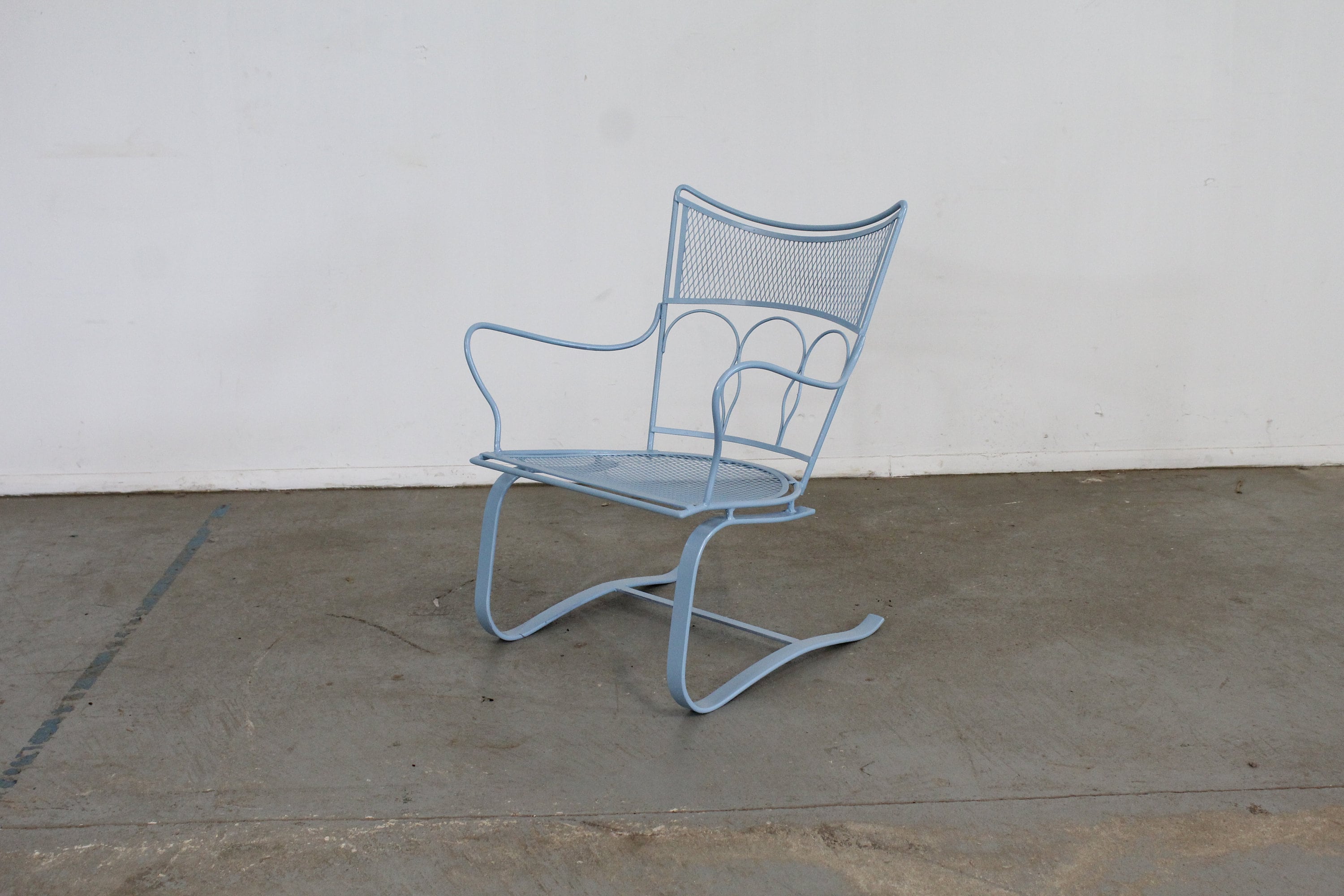 Mid century Modern Salterini Springer Rocker Patio Lounge Chair Etsy
