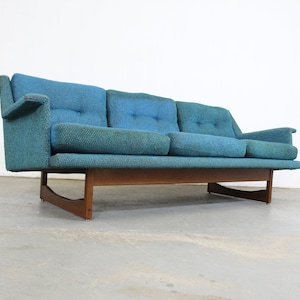 Mid-Century Danish Modern Adrian Pearsall Style Sofa image 1