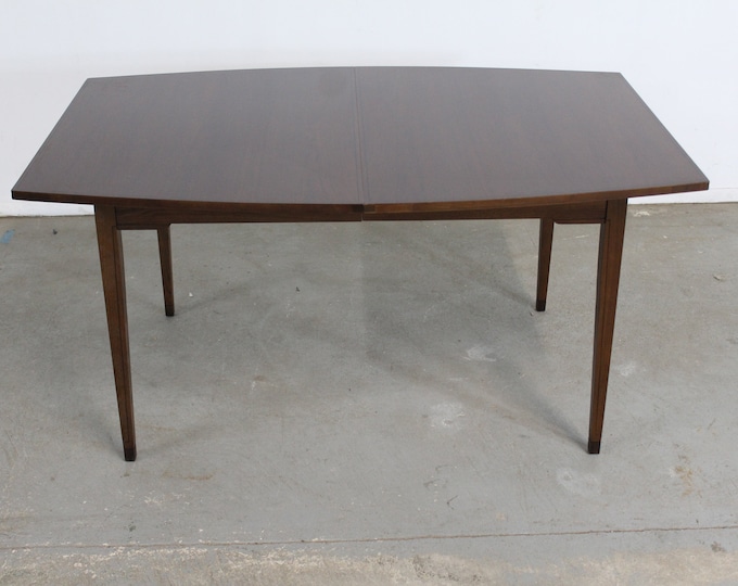 Mid-Century Modern Surfboard Walnut 60" Dining Table by Broyhill