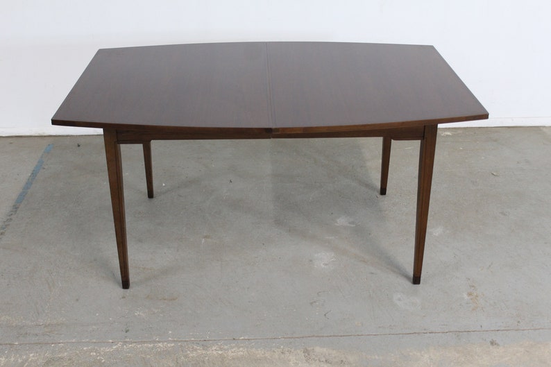 Mid-Century Modern Surfboard Walnut 60 Dining Table by Broyhill image 1