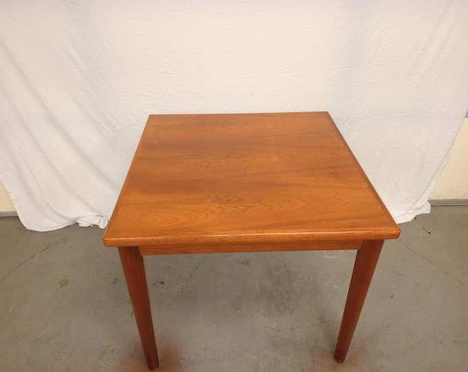 Mid-Century Danish Modern BDR Furbo Space Saver Square Dining Table