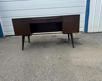 Rare Mid Century Modern Franz Ehrlich Teak Executive Desk