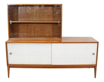 Mid-Century Modern Paul McCobb Planner Group 2-Piece Credenza/Media Console