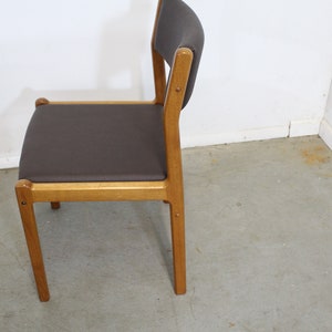 Set of 10 Danish Modern JL Moller Teak Side Dining Chairs image 5