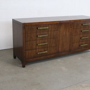 Mid-Century Modern Asain Credenza/Dresser Black Mahoghany by Heritage Furniture image 2