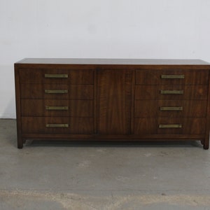 Mid-Century Modern Asain Credenza/Dresser Black Mahoghany by Heritage Furniture image 1