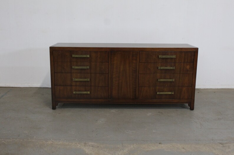 Mid-Century Modern Asain Credenza/Dresser Black Mahoghany by Heritage Furniture image 1