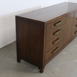 Mid-Century Modern Asain Credenza/Dresser Black Mahoghany by Heritage Furniture image 3