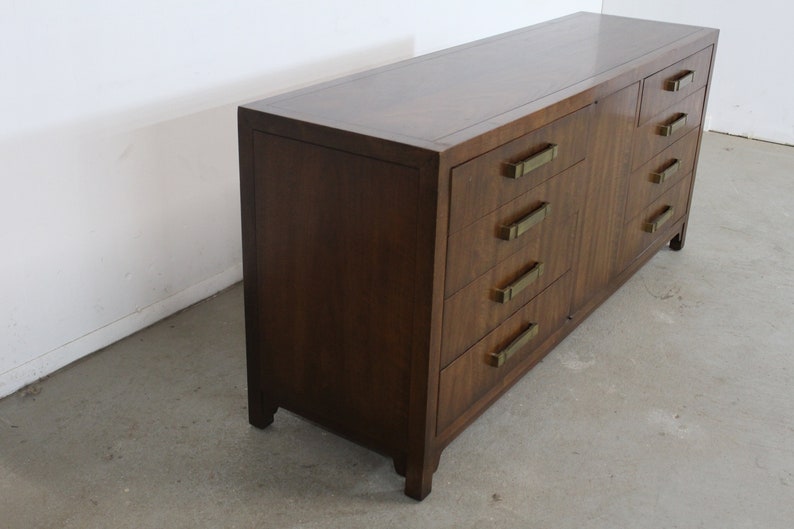 Mid-Century Modern Asain Credenza/Dresser Black Mahoghany by Heritage Furniture image 3