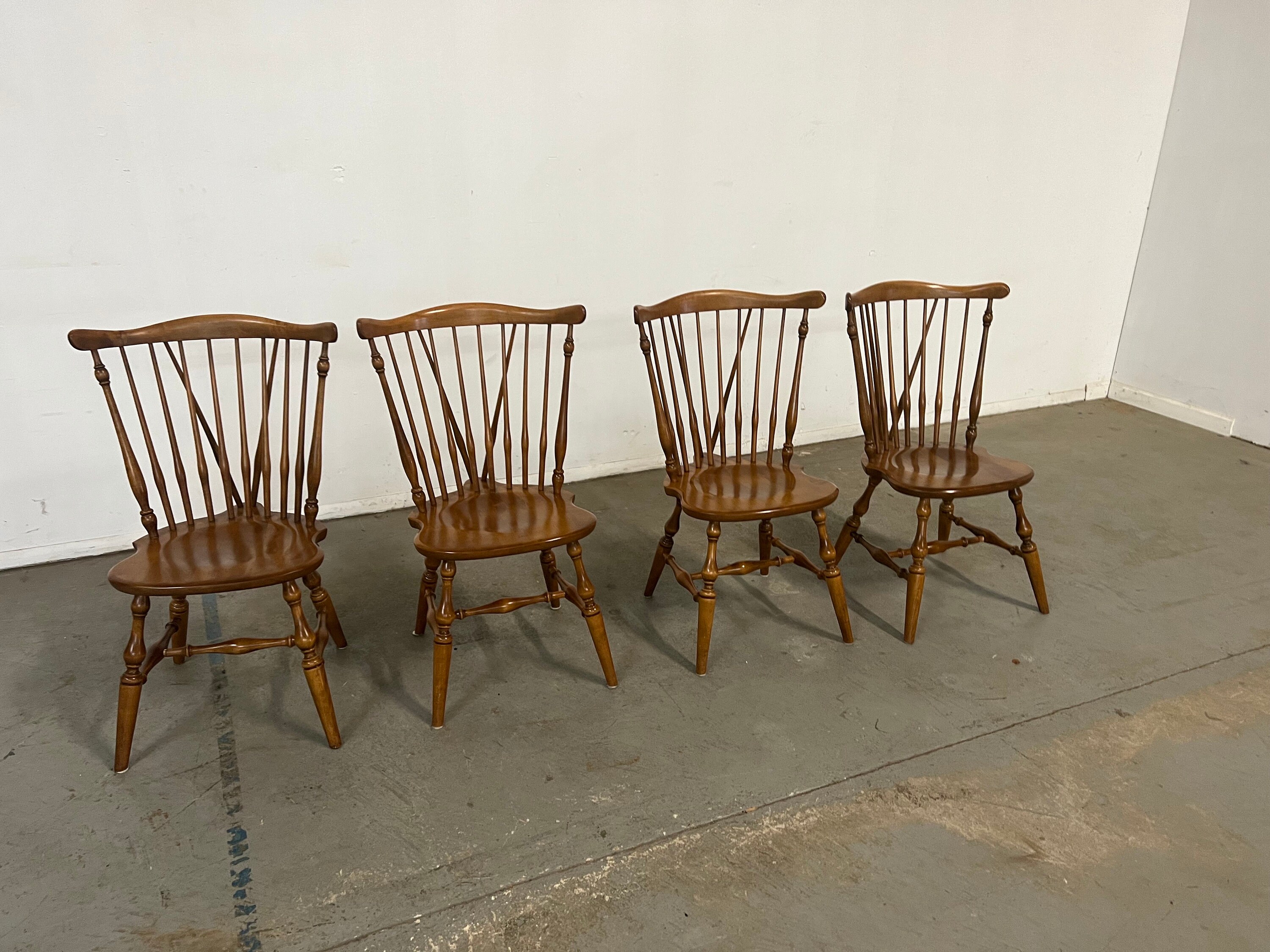 Ethan allen sale black windsor chairs