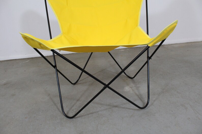 Mid-Century Modern Welded Iron Butterfly Chair Danish Modern Knoll Style image 7