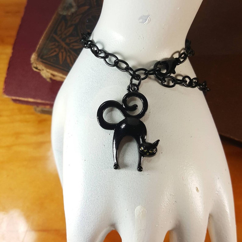 black cat bracelet