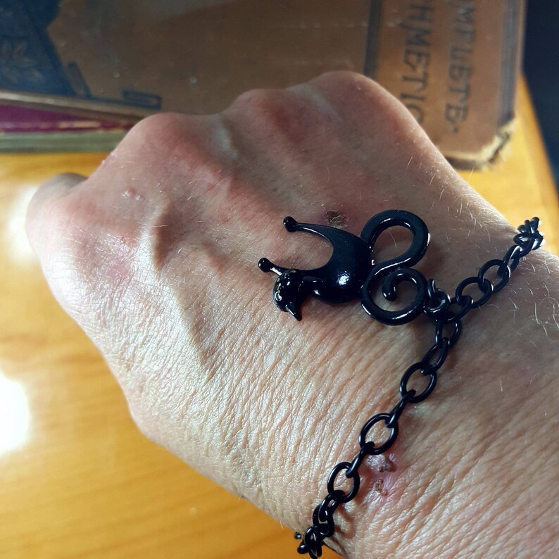 black cat bracelet
