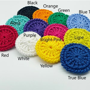 Dish Scrubbies Pack of 3 Non Scratch Nylon Soft and Sturdy for Pots, Frying Pans, Dishes, Stove Tops, Vegetables